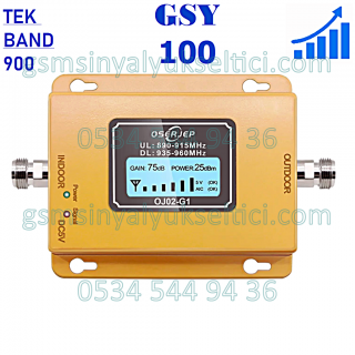 GSY 100 Gsm Sinyal Yükseltici Tekband(900)